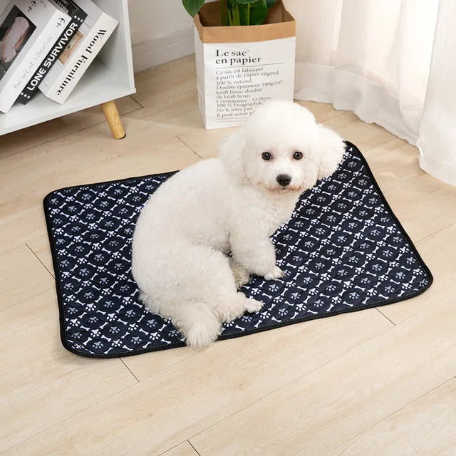 Dog Pee Pad Blanket Reusable Absorbent Diaper Washable Puppy Training Pad Pet Bed Urine Mat for Pet Car Seat Cover Pet Supplies