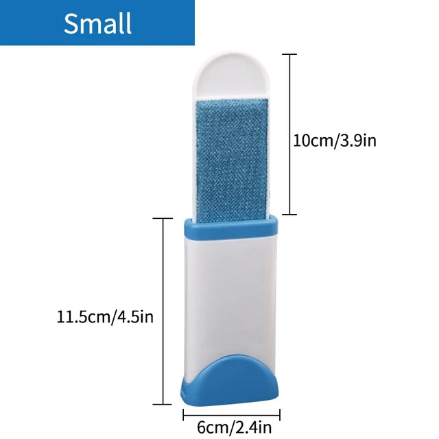 Magic Clothes Lint Remover Reusable Pet Cat Hair Fur Roller Brush Reusable Static Dusting Cleaning Brushes Manual Cleaner Tool